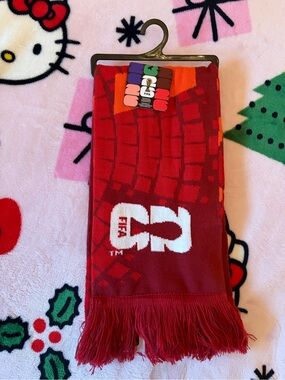 FIFA World Cup 2026 Canada Red Scarf New with Tags